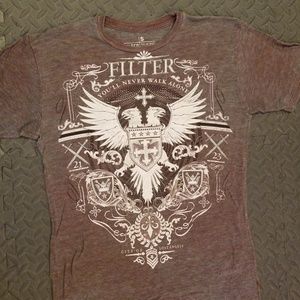 Mens Filter graphic tee